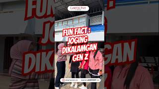 Fun Fact  Joging di kalangan Gen Z [upl. by Jenesia]