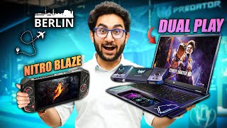 Gaming Laptop With In Built Gamepad  Nitro Blaze 7 Handheld Ft Acer IFA Berlin 2024 [upl. by Serge]