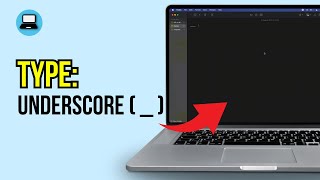 How to Type Underscore  on your Laptop [upl. by Hallerson]