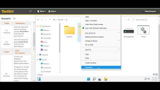 Share and Secure Folders Configure TestOut 857  NTFS Permissions GTechandGrow gtechandgrow [upl. by Marcelline]