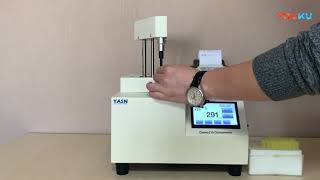 Osmometer model OSMO210 demo [upl. by Gnanmos428]