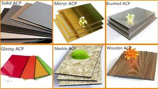 Cheap price PVDF coating aluminum composite panel for exterior wall cladding [upl. by Euqinitram330]