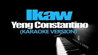 IKAW  Yeng Constantino KARAOKE VERSION [upl. by Kcirtapnaes]