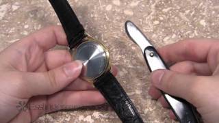 Watch Repair Tools  Watchmakers Watch Back Opener Knife 4quot [upl. by Haissi]