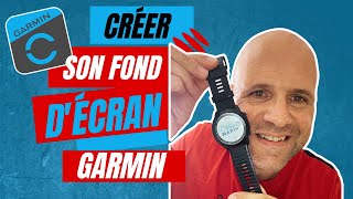 CRÉER SON FOND DÉCRAN GARMIN [upl. by Barabbas]