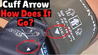 Blood Pressure Cuff Arrow How To Use [upl. by Sheeran178]