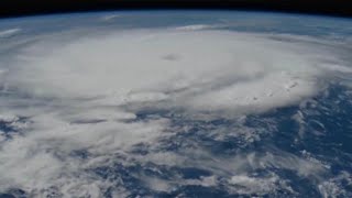 Hurricane Beryl as seen from the International Space Station [upl. by Ahsyak]