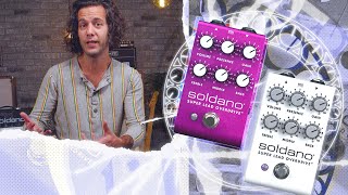 New Soldano SLO Pedal vs SLO100 Amplifier How Close Does It Get [upl. by Icnan]