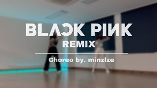 Black pink REMIX choreographyminizize 커버댄스 COVER DANCE  2인  댄스팀 Cherish 체리쉬 [upl. by Enawd]