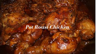 GUYANESE STYLE POT ROAST CHICKEN [upl. by Quintie432]