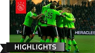 Highlights Heracles Almelo  Ajax [upl. by Neeuq]