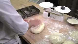 Demonstration of gluten development in baking [upl. by Gnes]