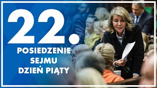 22 posiedzenie Sejmu  dzień piąty 27 listopada 2024 r [upl. by Edorej]