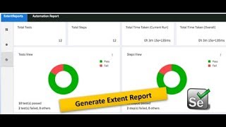 Generate Extent Report  Page Object Model POM with Selenium  Part 5 [upl. by Nwahsem]