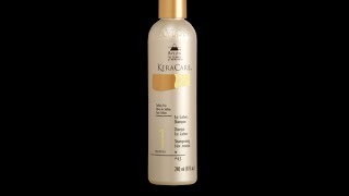 KERACARE NATURAL TEXTURES 1st lather shampoo [upl. by Stu]