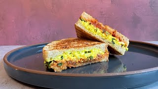 Paneer Panini With Tikka Masala Jam Recipe [upl. by Kind]