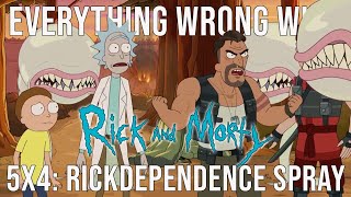 Everything Wrong With Rick and Morty  quotRickdependence Sprayquot [upl. by Amlev616]