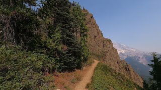 Hiking Gobblers Knob and Lake George Mt Rainier [upl. by Sanferd]