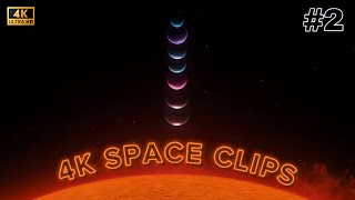 4K Space Scenepack  Space Clips For Edits 2 [upl. by Bullis840]