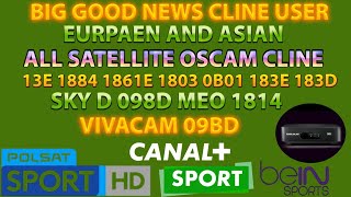 Oscam Cccam All Satellite Line  13e 19e 23e 28e 30w 42e 39e And More Packge  Fsmb network [upl. by Netsriik]