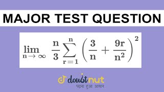 Resonance Major Test Paper Question  Target JEE Mains amp Advanced [upl. by Demy458]