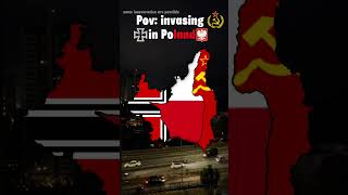 Pov invasing in Poland1939 There are errors mapping mapper europe history geography history [upl. by Richart]