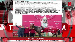 BLUESTOCKING VAINQUEUR QATAR PRIX DE LARC DE TRIOMPHE [upl. by Nimzaj]