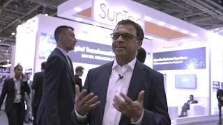 An interview with Nanda Kumar CEO of SunTec at Sibos 2019 London [upl. by Rovit]