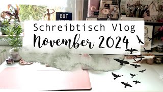 Schreibtisch Vlog November  Bestellungen  Cousin Update  Miracle Morning [upl. by Artenahs]