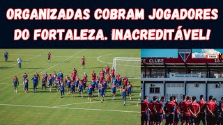 Organizadas do Fortaleza cobram jogadores que fazem pacto por reação agora vai [upl. by Ardnosal]