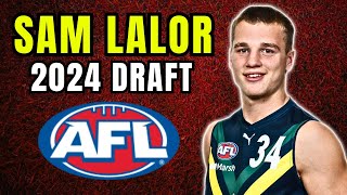 Sam Lalor Focus  2024 AFL Draft [upl. by Ahsemrac]