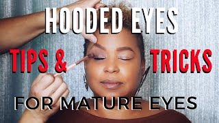 3 Simple Steps For Hooded Eyes Smokey Eye Makeup WOC  mathias4makeup [upl. by Gilda]