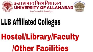 AU LLB Affiliated Colleges Facilities HostelLibraryFacultyOther Facilities [upl. by Atirec]