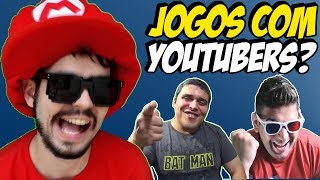 FÃ GAMES QUE TEM YOUTUBERS COMO PROTAGONISTAS [upl. by Ennaillek35]