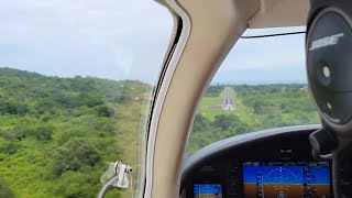 ATERRIZANDO en PISTA de MANGLARALTO  ECUADOR desde GUAYAQUIL 🇪🇨  Piper PA28181 Archer TX HCCXE [upl. by Jaquenette]