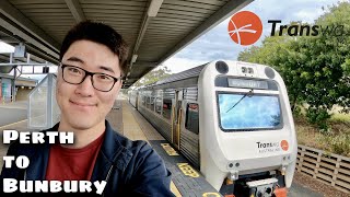 Transwa Australind Train Perth to Bunbury Review [upl. by Primrosa793]