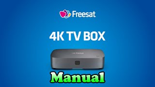 Freesat 4K NonRecordable Box Manual [upl. by Ireland567]