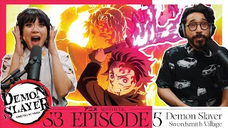 HYPE  Demon Slayer  Swordsmith Village Arc  Season 3 Episode 5 Reaction [upl. by Timmie337]