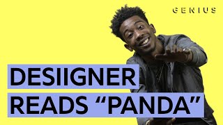 quotPandaquot Desiigner Reads All The Lyrics [upl. by Nosila]