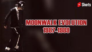 Michael Jackson  Billie Jean Moonwalk Evolution 19871989 [upl. by Aracat]