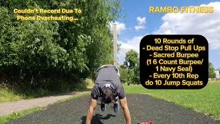 SACREDDEVIL  Full Body Calisthenics Workout w Pull Ups amp Navy Seal Burpees [upl. by Corbet868]