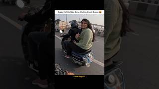 Cute girl want a Ride with my Kawasaki Ninja Zx6r🥰shorts bike rider cutegirl reaction zx10r [upl. by Ecinna]