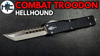 Microtech Combat Troodon Hellhound Tanto OTF  Overview and Review [upl. by Riada40]