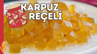 ÇOK ŞAŞIRACAKSINIZ 😲 KARPUZ KABUĞU REÇELİ 🍉 [upl. by Lyred]