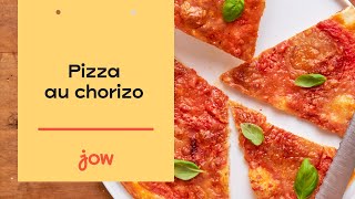 Recette de la Pizza au chorizo [upl. by Procora]