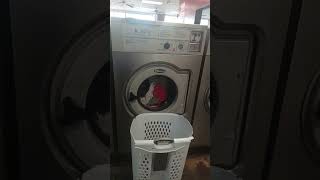 Wascomat Senior W630 Washing Machine Start Of 2nd Rinse [upl. by Blount]