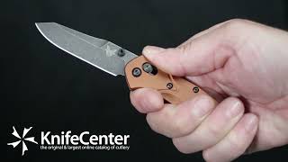 Benchmade 945BK03 Mini Osborne Folding Knife [upl. by Noiramaj]