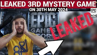 3RD MYSTERY GAME IS LEAKED  EPIC GAMES MYSTERY GAME 2024 [upl. by Valentin]