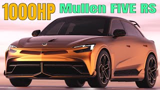 1000HP Mullen Five RS Is an Extreme EV SUV [upl. by Lalise]