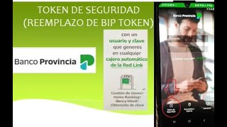 ALTA TOKEN DE SEGURIDAD REEMPLAZO A BIP TOKEN BANCO PROVINCIA [upl. by Kataway]